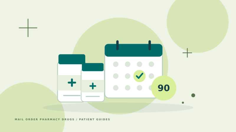 Editorial illustration for 90-Day Prescription Refills: Convenience, Costs, and Questions to Ask
